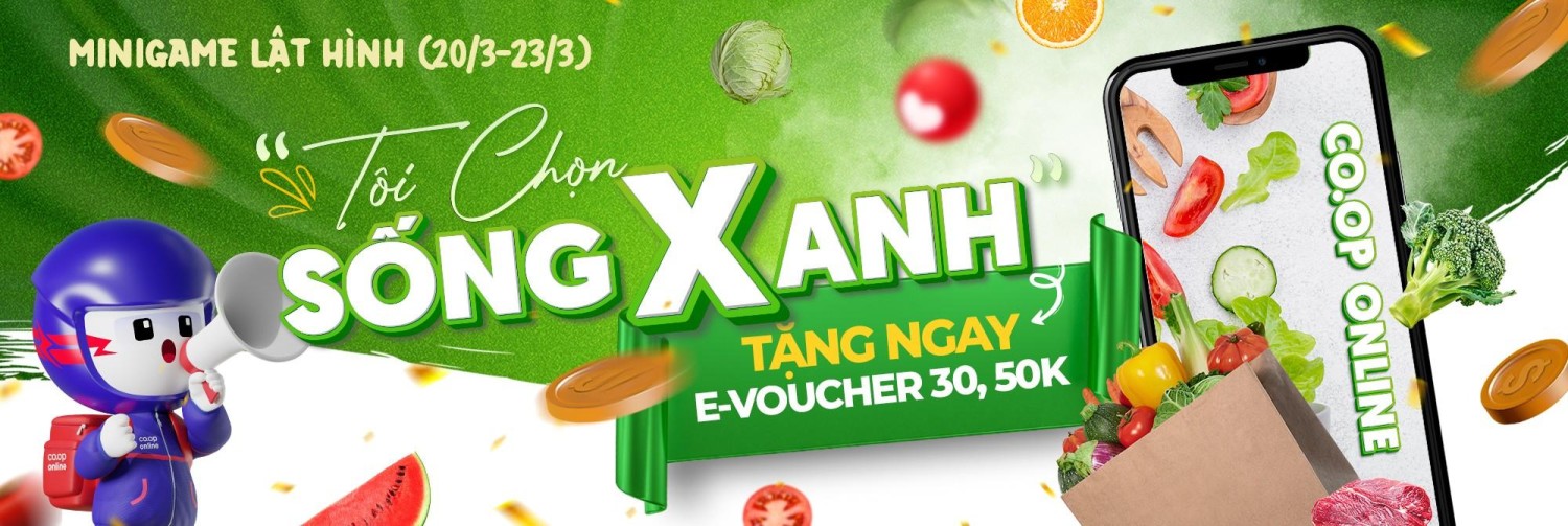 Minigame lật hình – Tôi chọn sống xanh