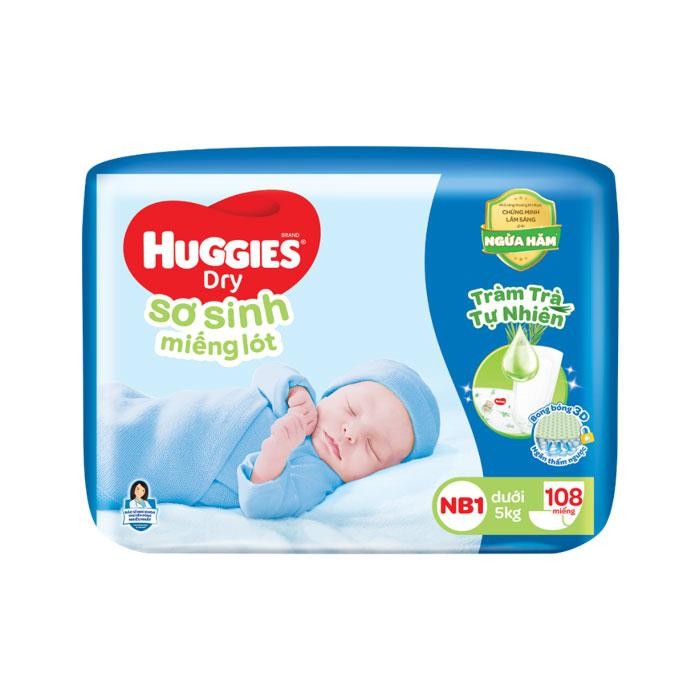 Miếng lót Huggies NB1-108 miếng
