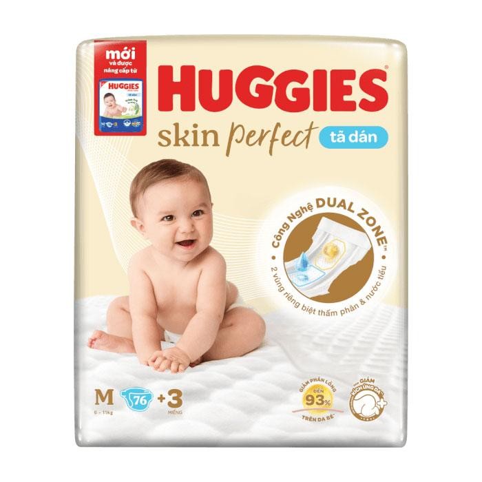 Tã quần Huggies Skin Perfect M 70 + 6