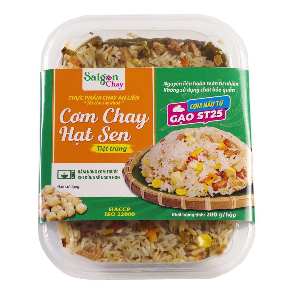 Cơm chay hạt sen tiệt trùng 200g – SGC